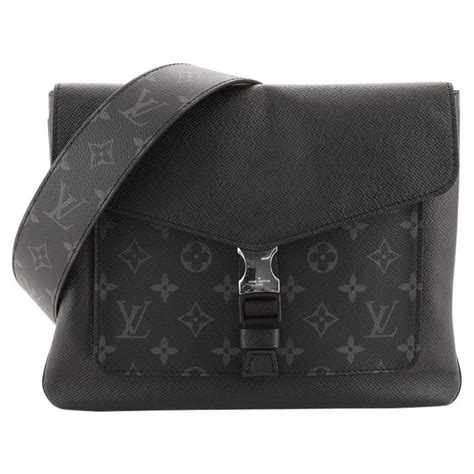 louis vuitton outdoor flap messenger|LOUIS VUITTON Taigarama Messengerama Black.